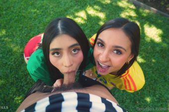 Violet Myers Threesome With Max Fills