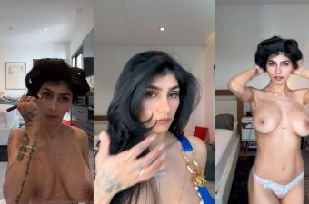 Mia Khalifa GRWM Night Out