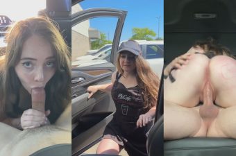 RedHeadWinter McDonalds Car BG